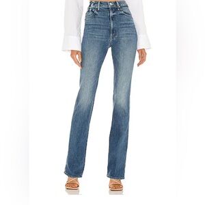 NWOT Awesome MOTHER High Waisted Smokin Double Heel  Sz 27 *HEMMED